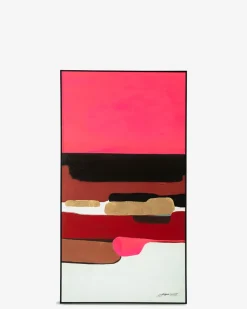 Abstract shapes pink galleri