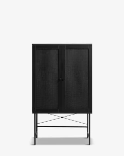 Alva høj skænk, sort