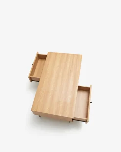 Alva sofabord, natur, m/skuffe