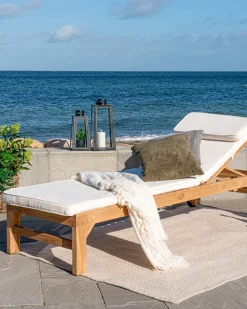 Andorra solvogn, teak natur