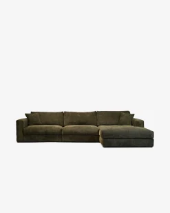 Andretta byggesofa, mørkegrøn