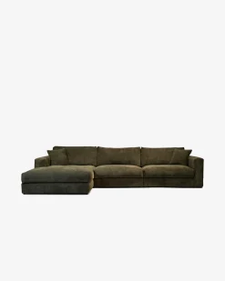 Andretta byggesofa, mørkegrøn