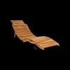 Arrieta liggestol, teak natur