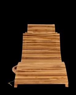 Arrieta liggestol, teak natur