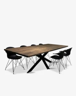 Asta spisebord, smoked eg