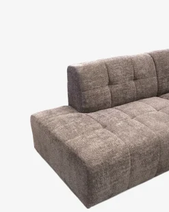 Aviano hjørnesofa m/open end, taupe