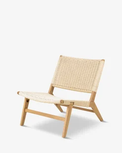 Bali loungestol, natur flet