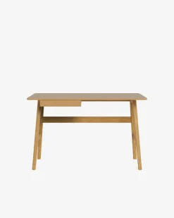 Barnett skrivebord, lak egefiner