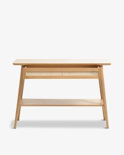 Barrali konsolbord, eg natur lak