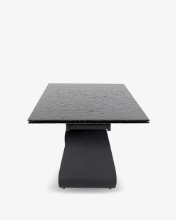 Bellagio spisebord, mørk glas