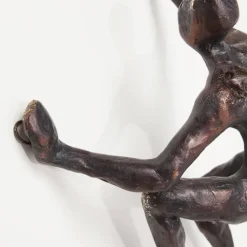 Bjergbestiger fri klatring