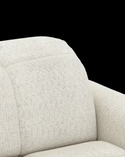 Bullet hjørnesofa med firkantet hjørne og pufafslutning venstre