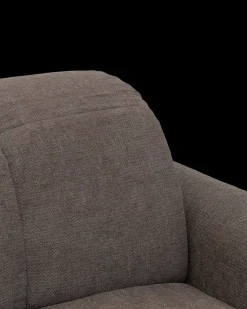 Bullet U-sofa med rundt hjørne og pufafslutning venstre