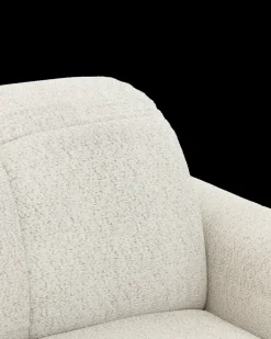 Bullet U-sofa med rundt hjørne og pufafslutning venstre