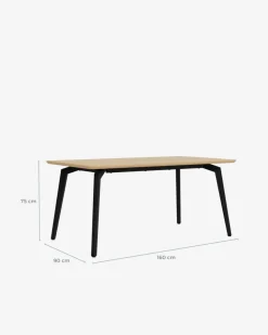 Cadiz rektangulær spisebord