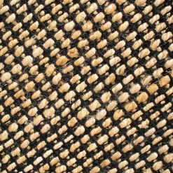 Capri Natural Black tæppe 140x200 cm