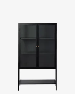 Carmel vitrine, sort