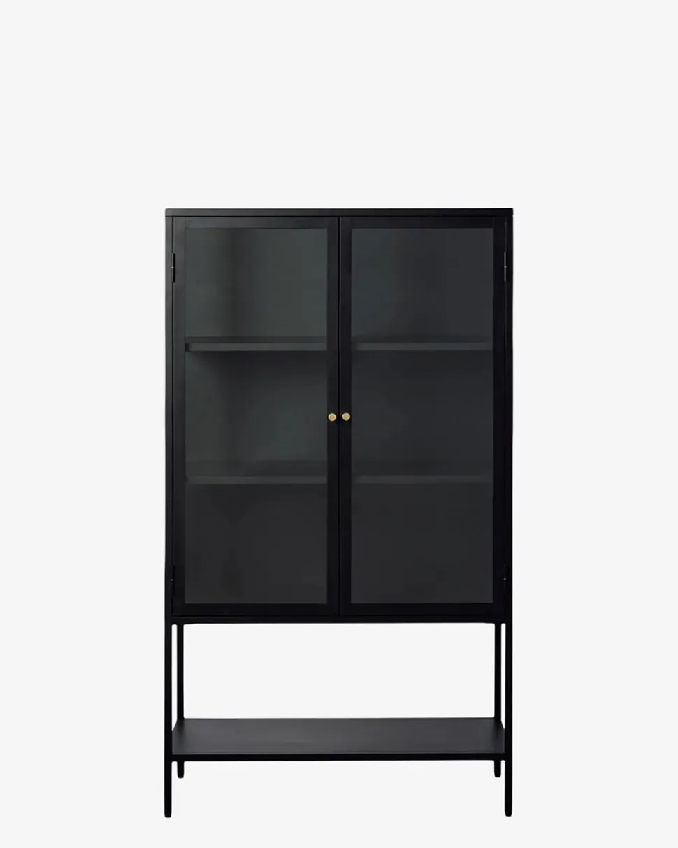 Carmel vitrine, sort