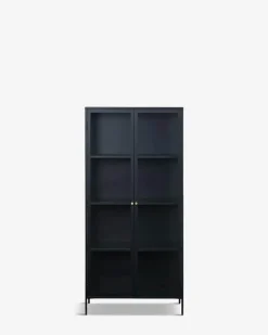 Carmel vitrineskab, høj