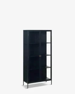 Carmel vitrineskab, høj