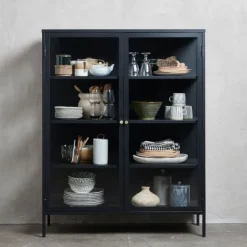 Carmel vitrineskab, lav