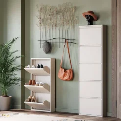 Caruso skoskab, 3 låger cream