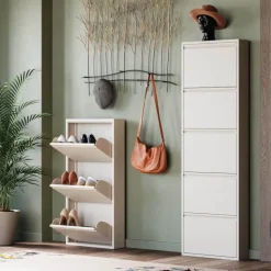 Caruso skoskab, 5 låger cream