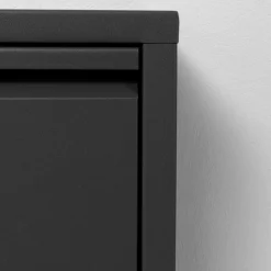 Caruso skoskab, 3 låger sort