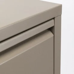 Caruso skoskab 3 låger, taupe