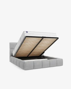 Cherry magasin seng 160x200 cm, grå