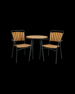 Cleveland cafebord, teak natur