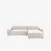 Columbia sofa m/chaiselong, beige