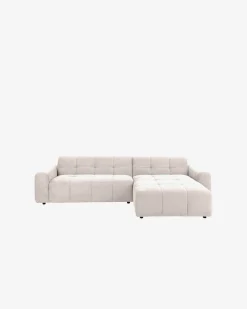 Columbia sofa m/chaiselong, beige