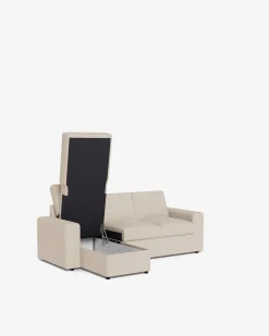 Conan sovesofa m/chaiselong, sand