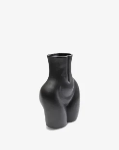 Donna vase stor, sort