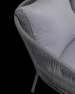 Elba lounge sæt, grå