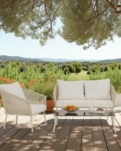 Elba lounge sæt, sand