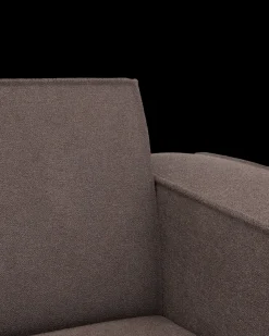 Espada hjørnesofa med chaiselong højre og pufafslutning venstre