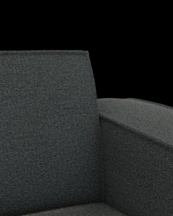 Espada hjørnesofa med chaiselong højre og pufafslutning venstre