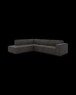 Espada hjørnesofa med pufafslutning venstre