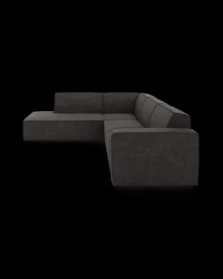 Espada hjørnesofa med pufafslutning venstre