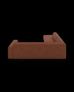 Espada hjørnesofa med pufafslutning venstre