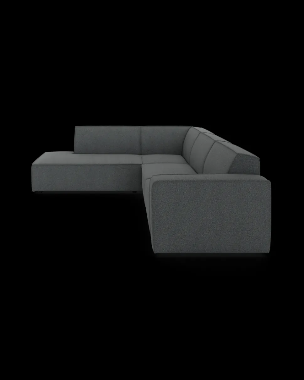 Espada hjørnesofa med pufafslutning venstre