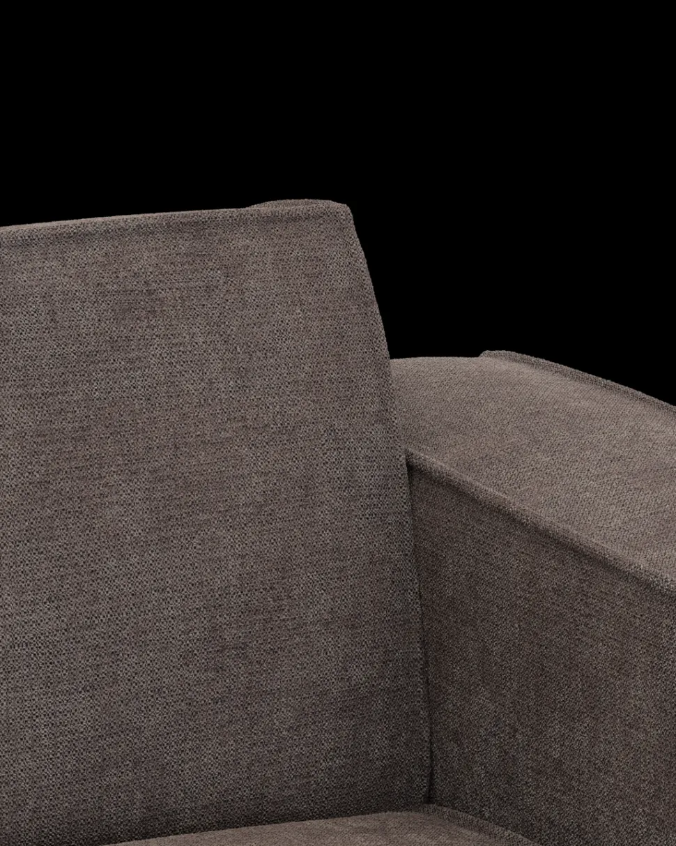 Espada hjørnesofa med pufafslutning venstre