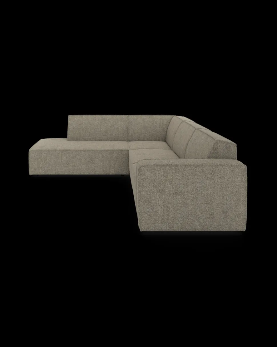 Espada hjørnesofa med pufafslutning venstre