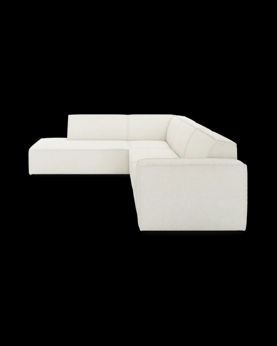 Espada hjørnesofa med pufafslutning venstre