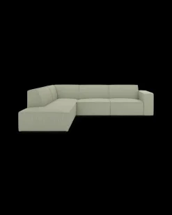 Espada hjørnesofa med pufafslutning venstre