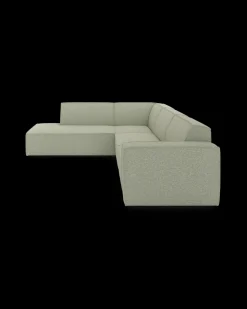 Espada hjørnesofa med pufafslutning venstre