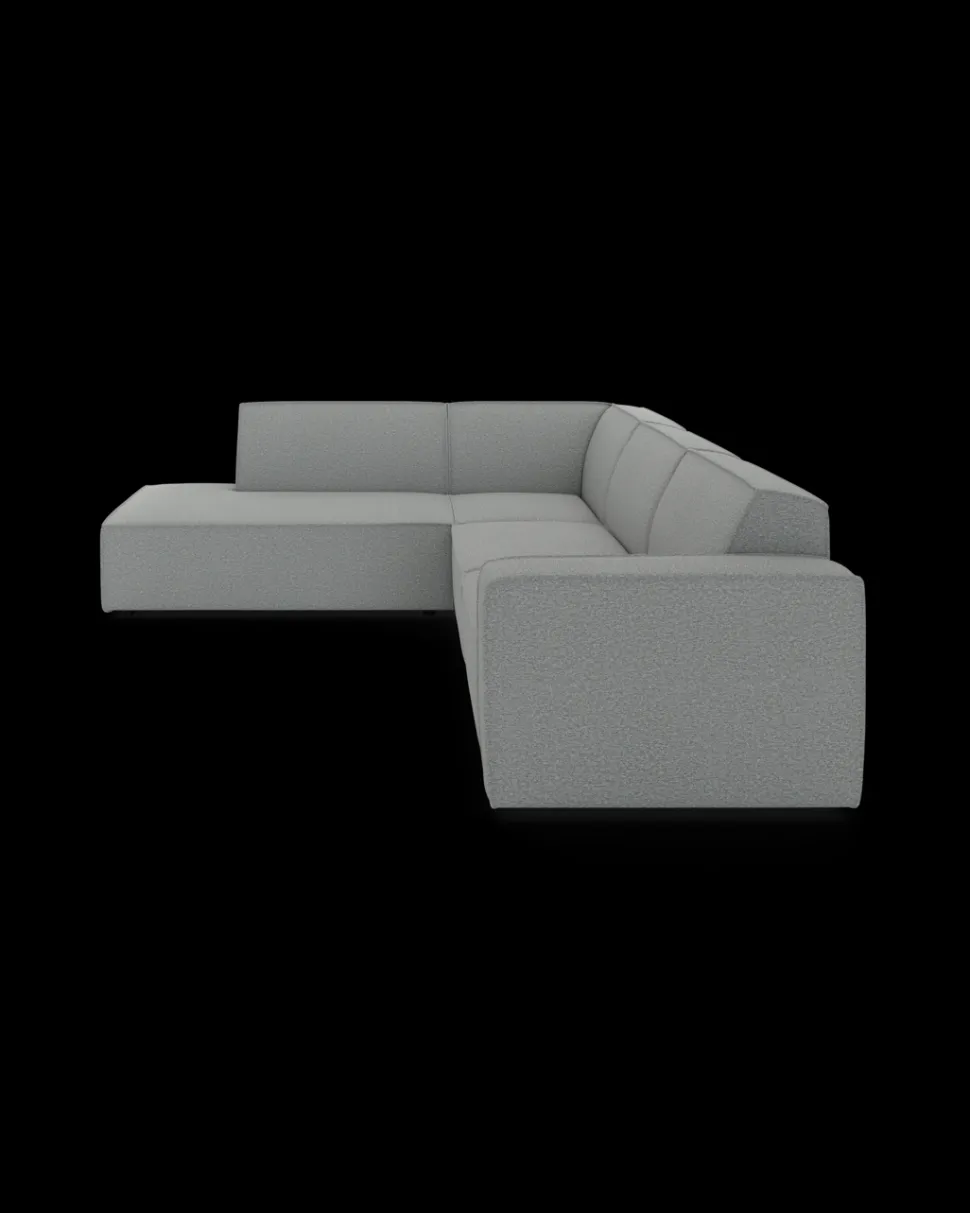 Espada hjørnesofa med pufafslutning venstre