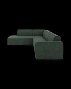 Espada hjørnesofa med pufafslutning venstre